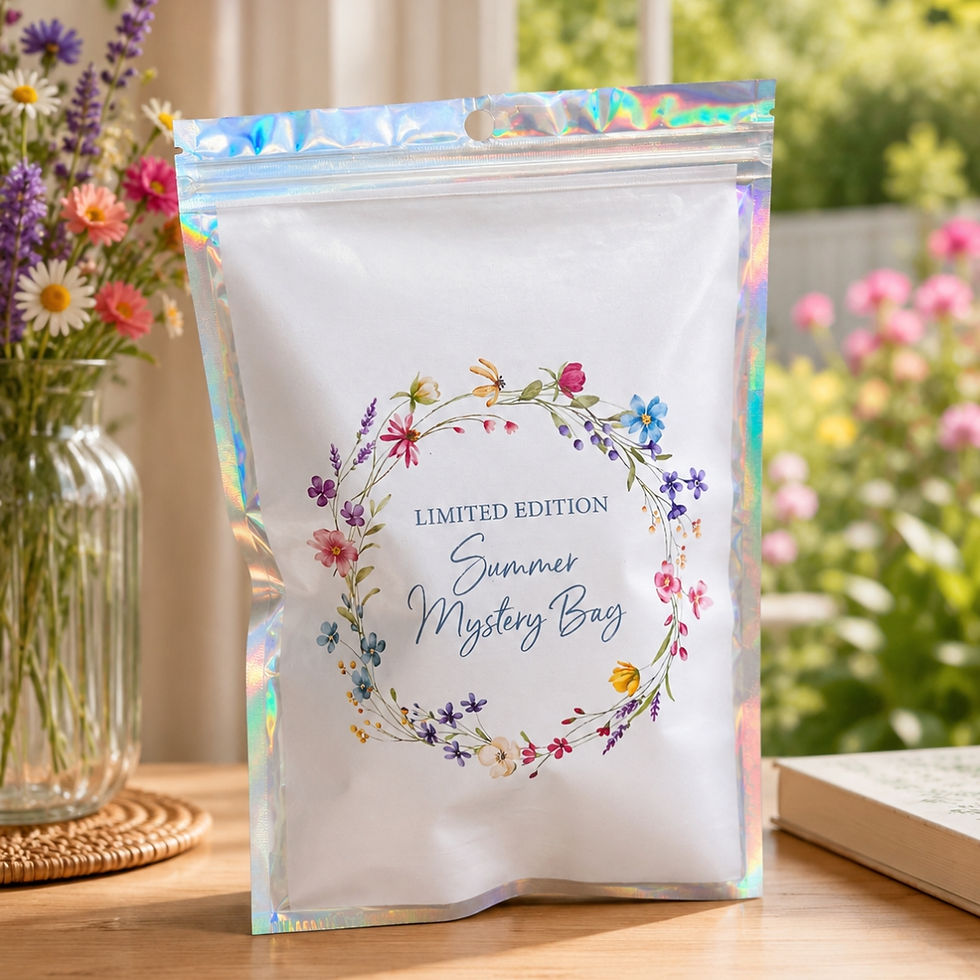 Limited Edition Summer Mystery pouch filled with exclusive jewellery