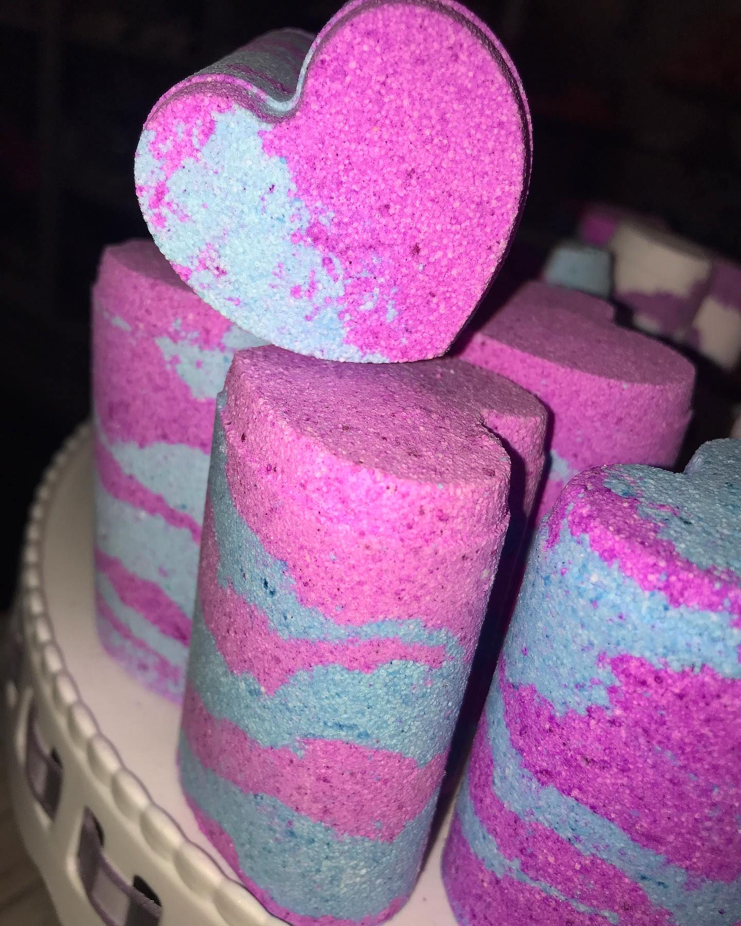 Bubblegum "Sweetie Shop Heart" Bath Bomb