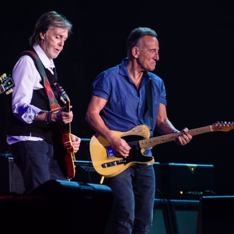 Paul McCartney Welcomes Bruce Springsteen And Jon Bon Jovi At Metlife Stadium