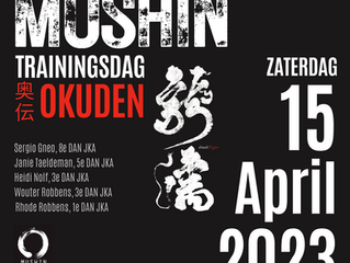 MUSHIN Eerste trainingsdag 'Okuden' 15/04/2023