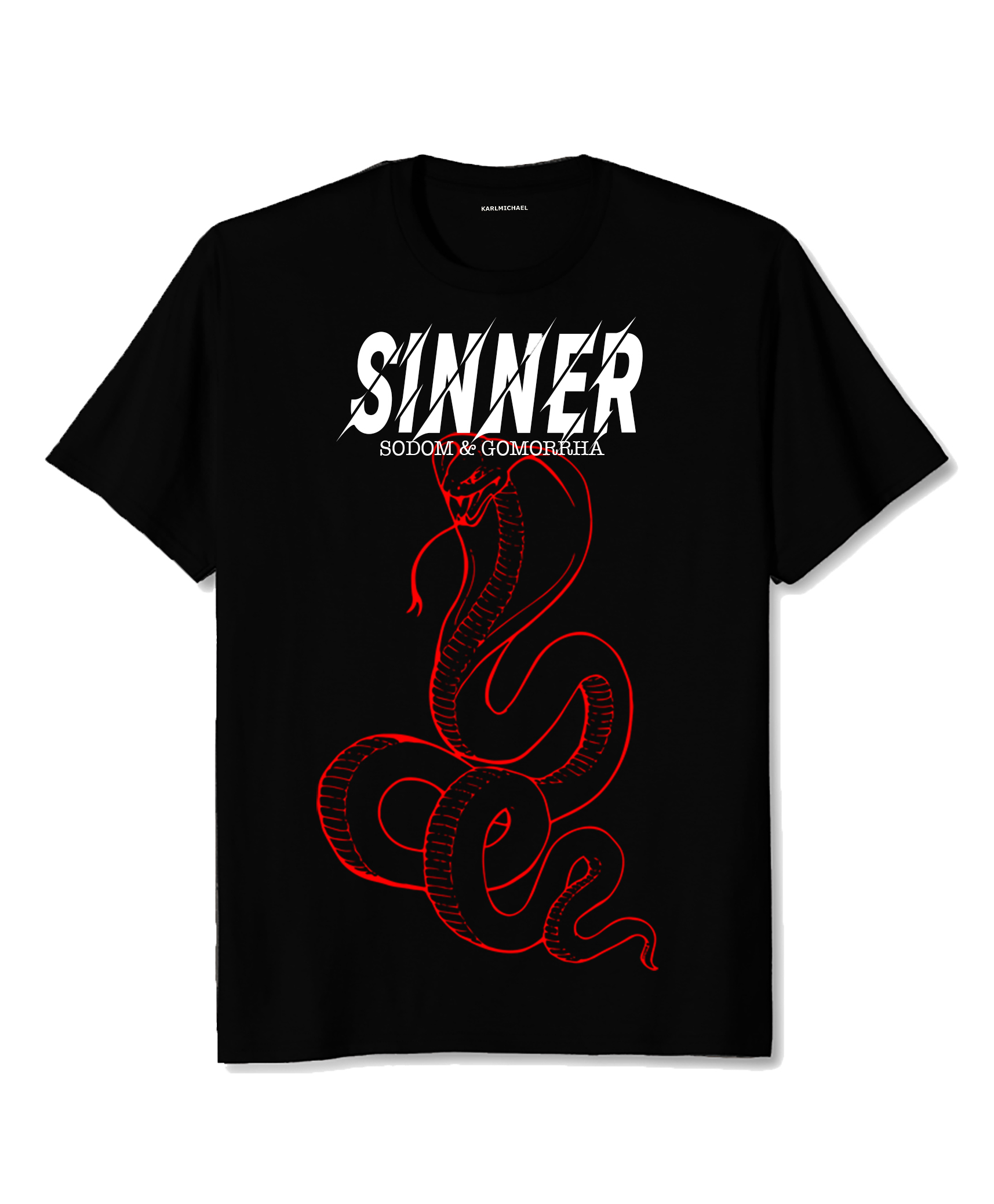 SINNER T-shirt red