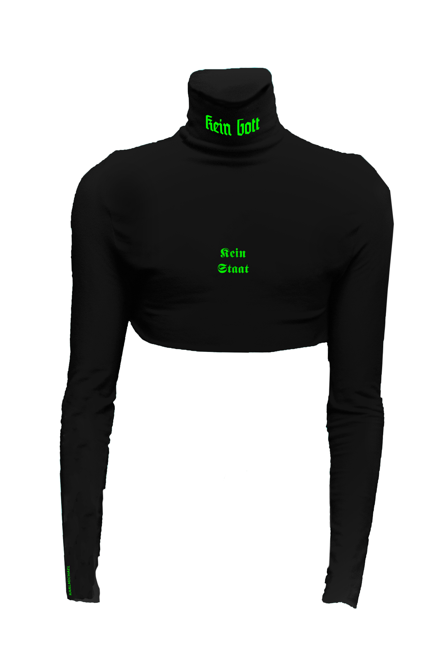 KEIN GOTT KEIN STAAT KEIN PATRIARCHAT Turtleneck (b/g)