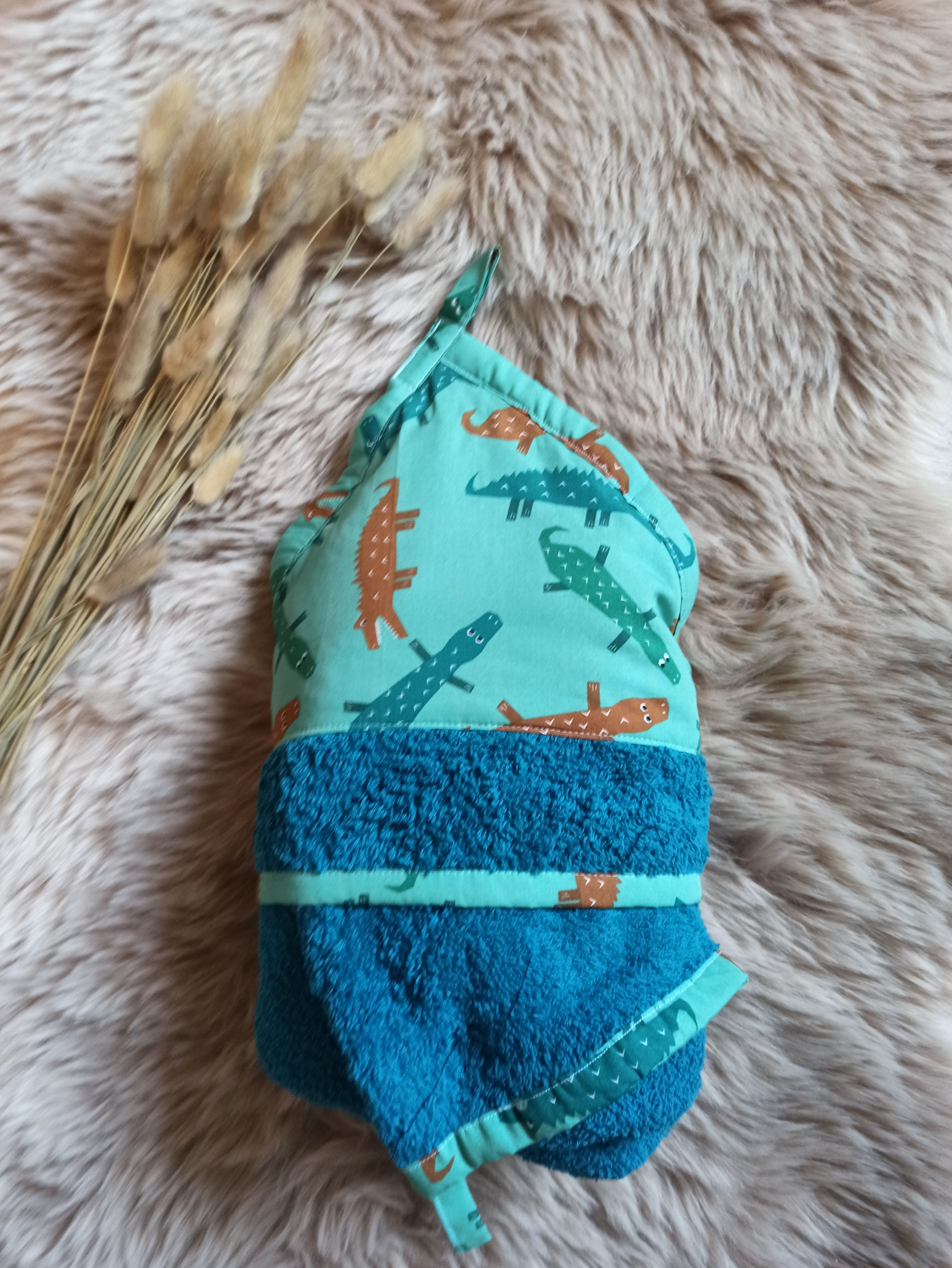 Cape de bain ''crocodile''