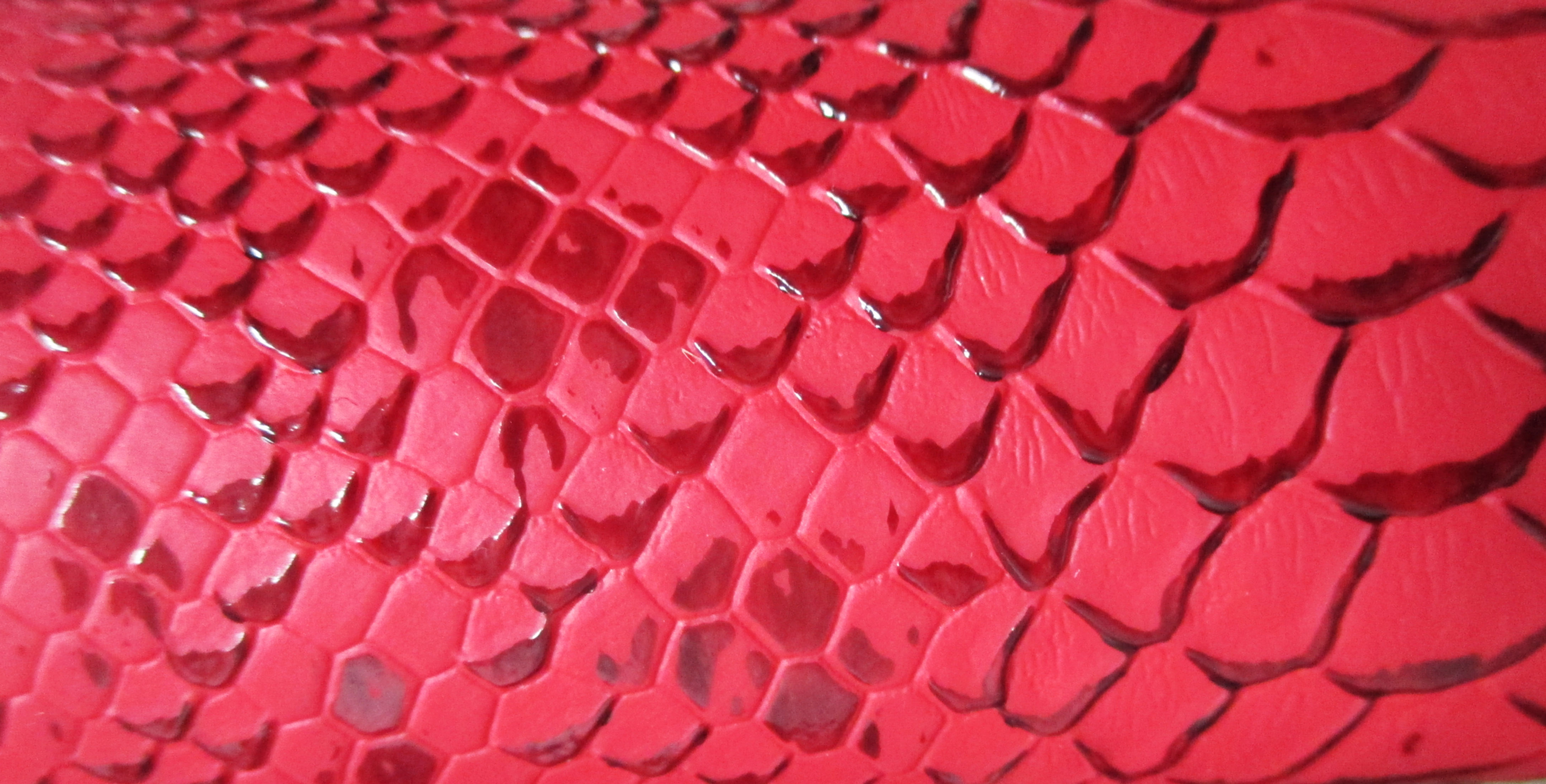 Simili croco Rouge  n°160