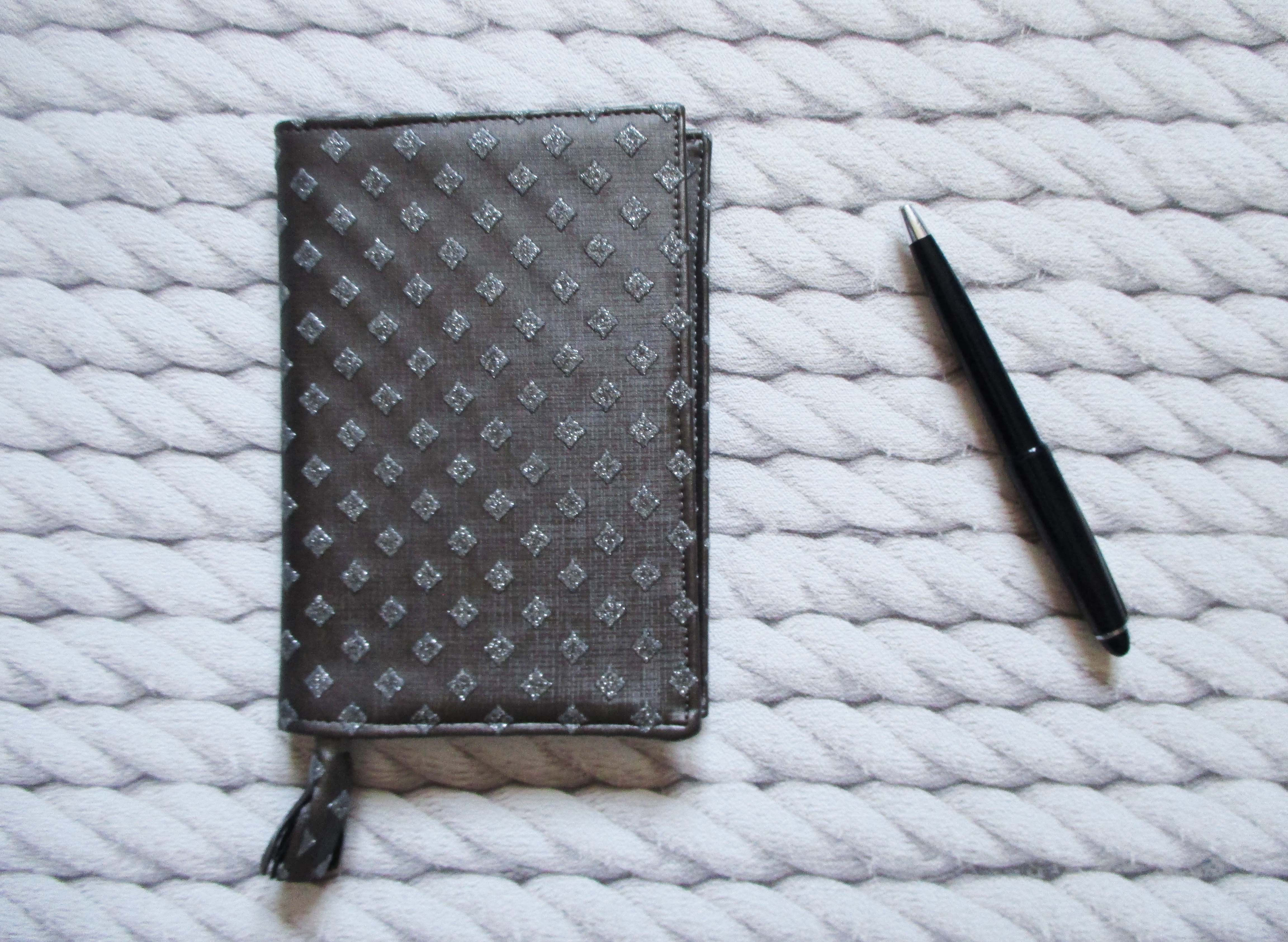 Agenda Diamant Taupe 10 x 15cm