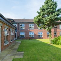 The County Courtyard in the sunshine