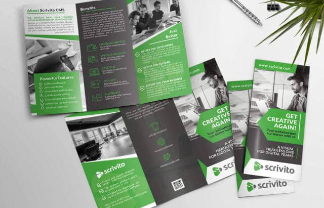Mau thiet ke Brochure dep an tuong