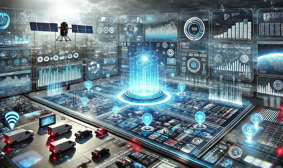 DALL·E 2025-03-18 11.41.26 - A wide-format futuristic data collection system in action. A