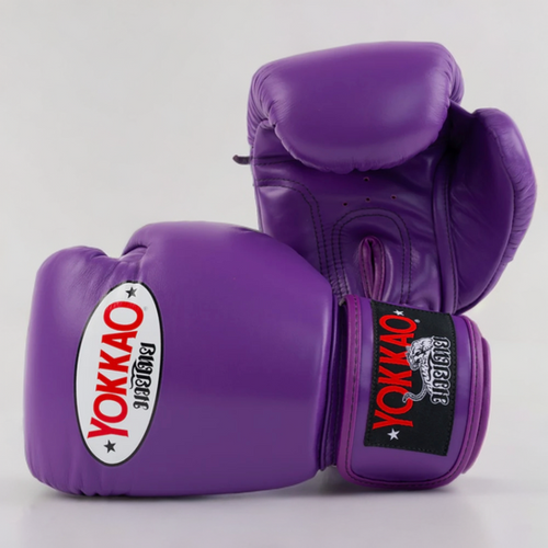 Yokkao Matrix Purple Boxing Gloves | Alonchai Muay Thai