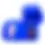 Thumbnail: Yokkao Matrix Blue Lace Up Boxing Gloves