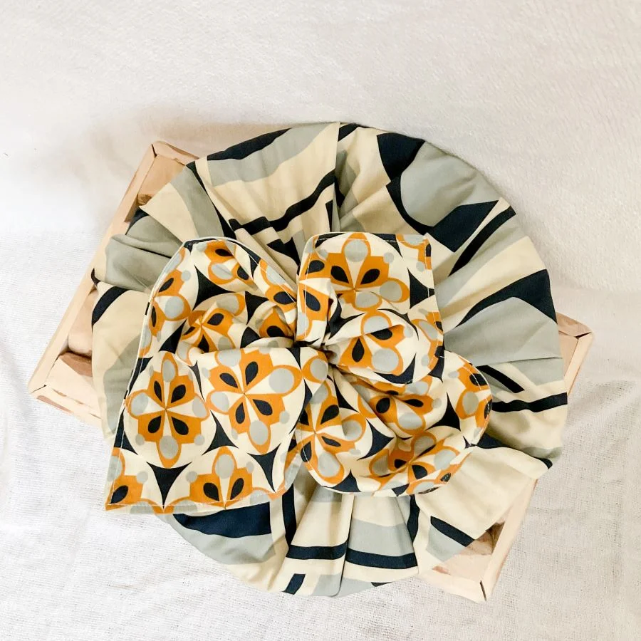 Furoshiki - Emballage en coton - Fait main - Made in France - Décoration intérieur - Déco japon