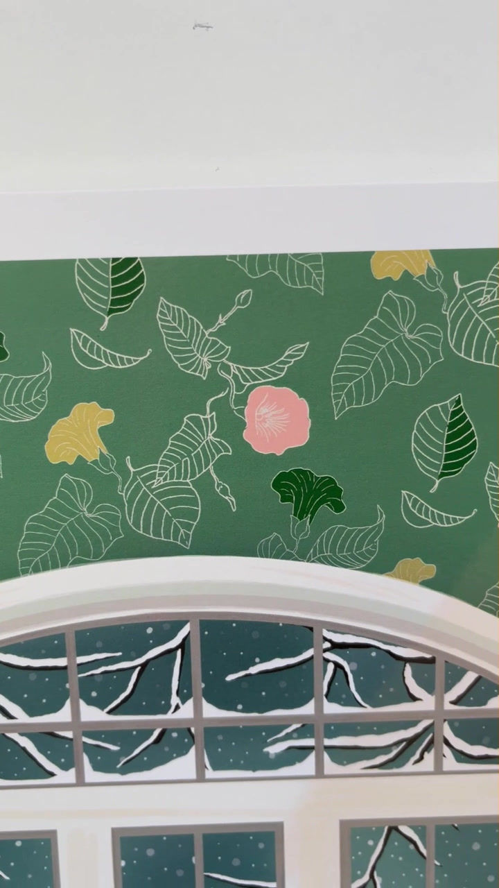 Thumbnail: Illustration Le Bain - Instant de douceur et détente - Fait main - Made in France - Déco bohème