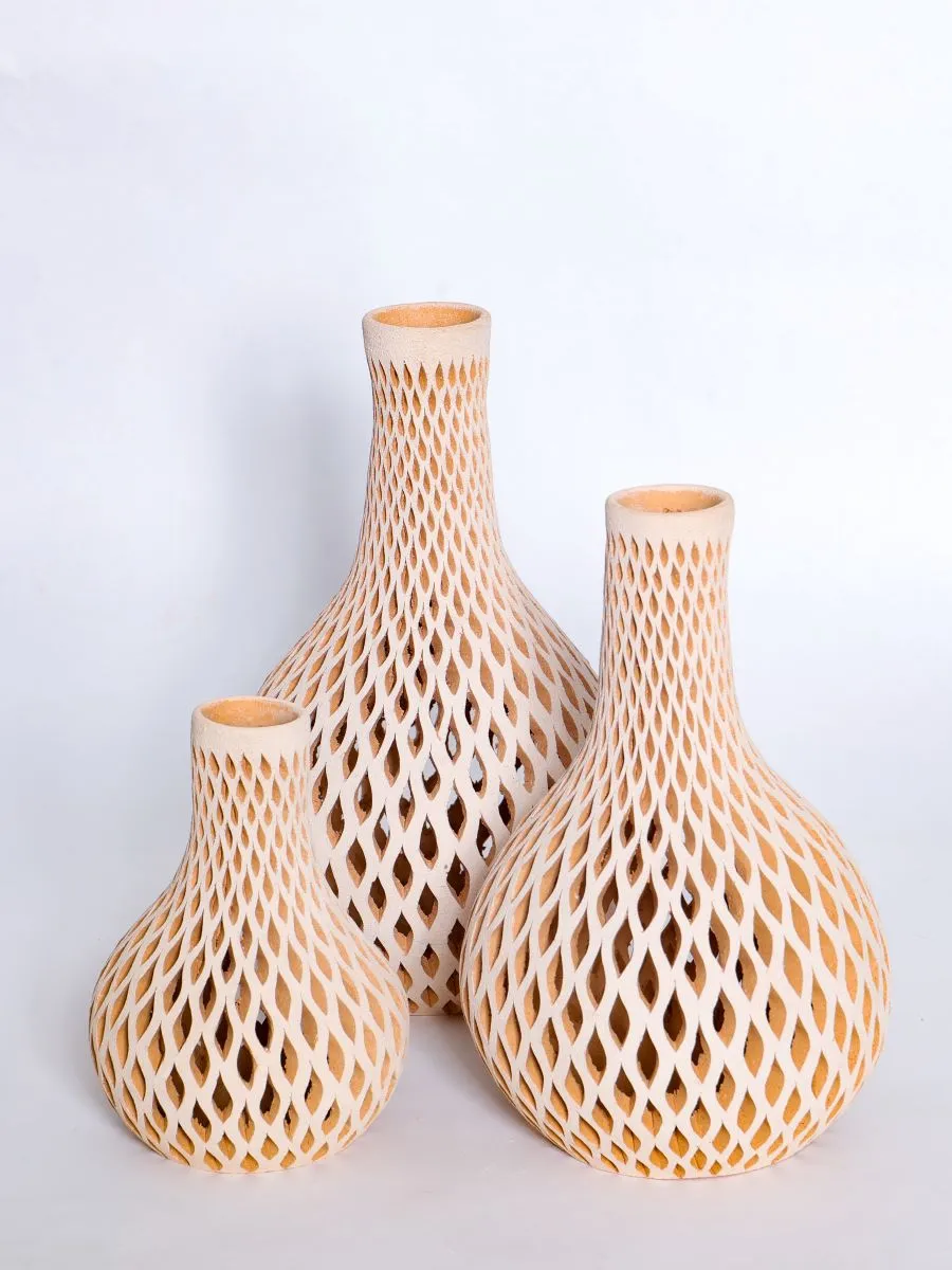 Vase Bouteille Tlaloc – L’artisanat d’exception d’Oaxaca - Idées cadeaux noel - Déco intérieur