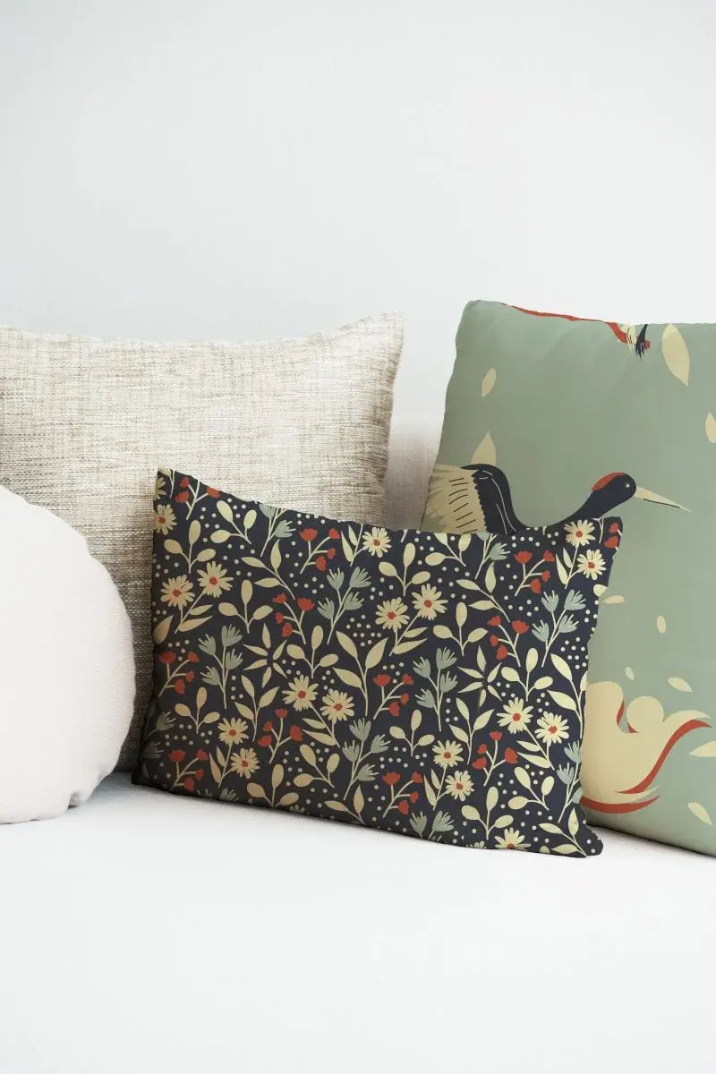 Thumbnail: coussin carré et rectangle - Coussin decoratif - Deco salon - Deco Chambre - Boho - Coussin motifs