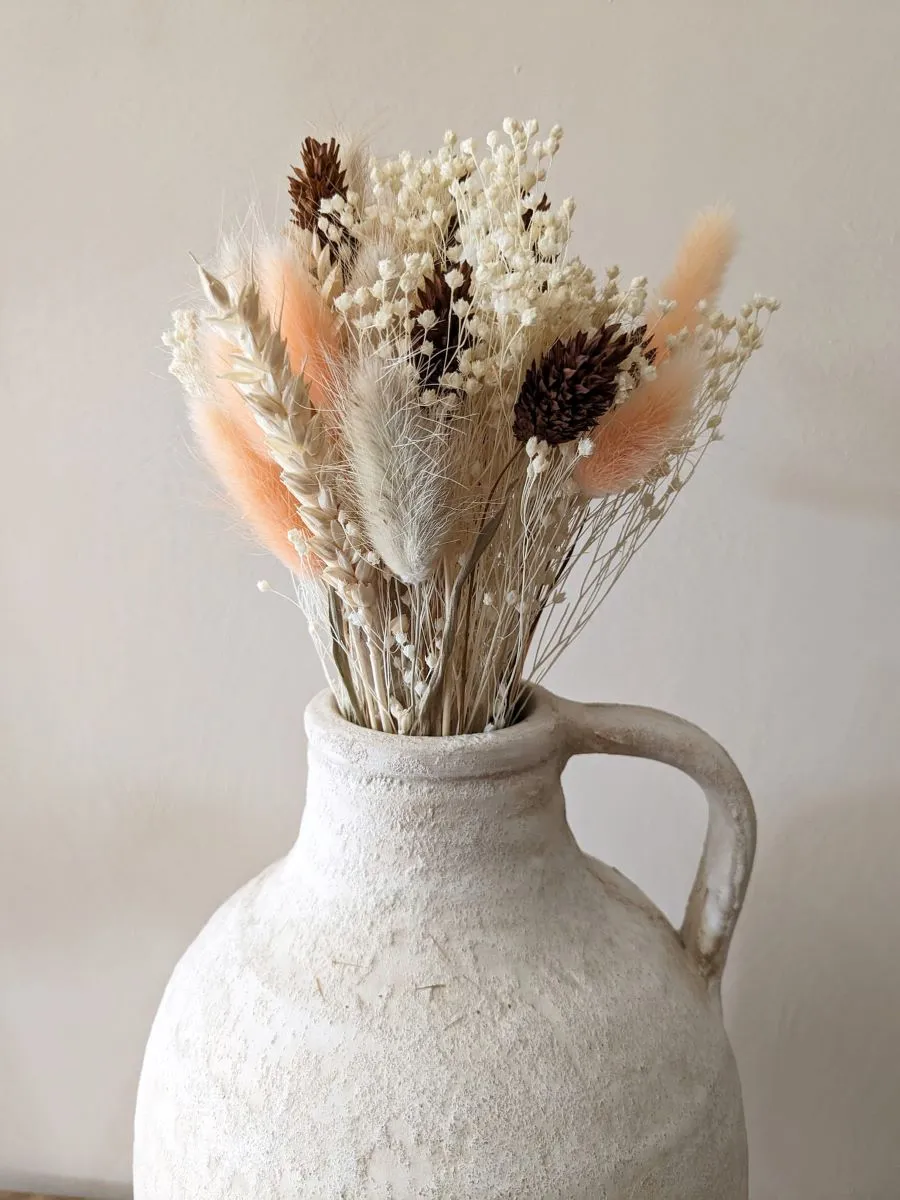 FANNY | Bouquet de Fleurs Séchées aux Airs Doux et Bohèmes - Fait main - Made in France