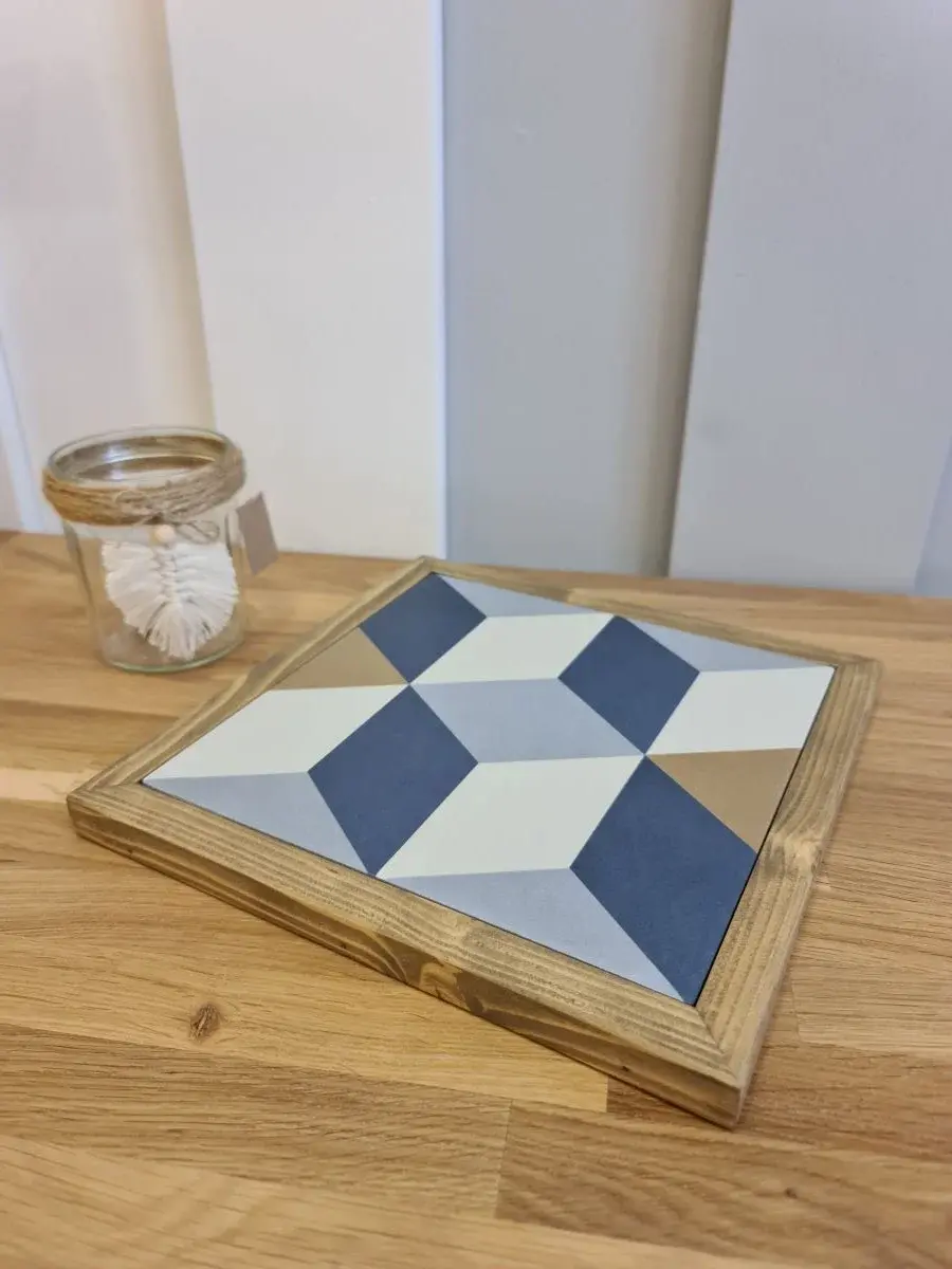 Miniature : Dessous de plat contour bois huilé  - Deco table - Deco cuisine - Art de la table - Cadeau