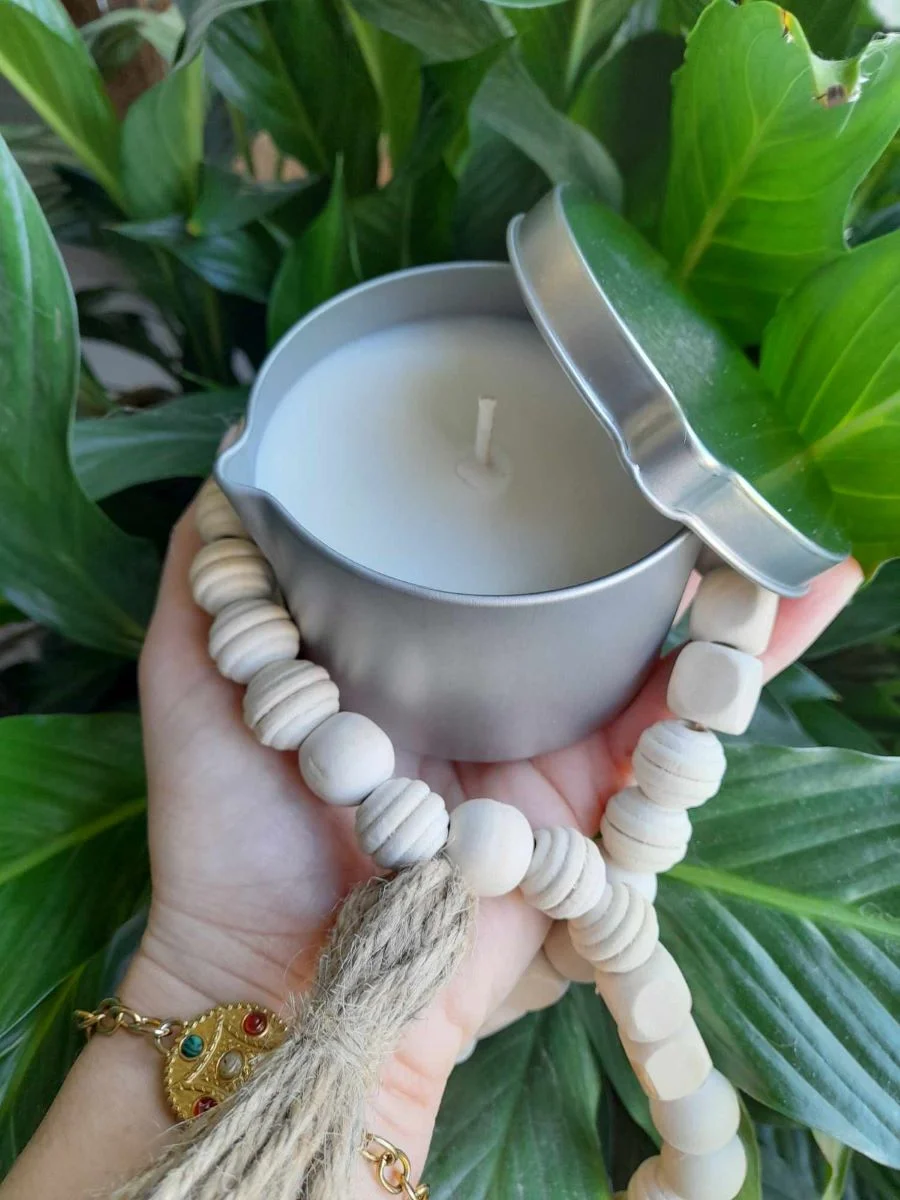 Bougie de Massage Professionnelle : Cire de Soja et Huile de Coco - Fait main - Made in France