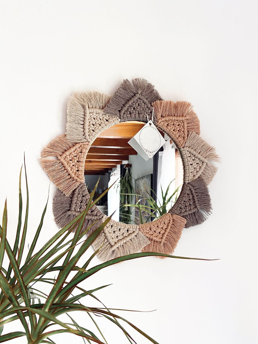 Les miroirs macramé