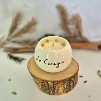 Bougies Artisanales Le Canigou – Parfums Naturels et Design Unique - Idées cadeaux