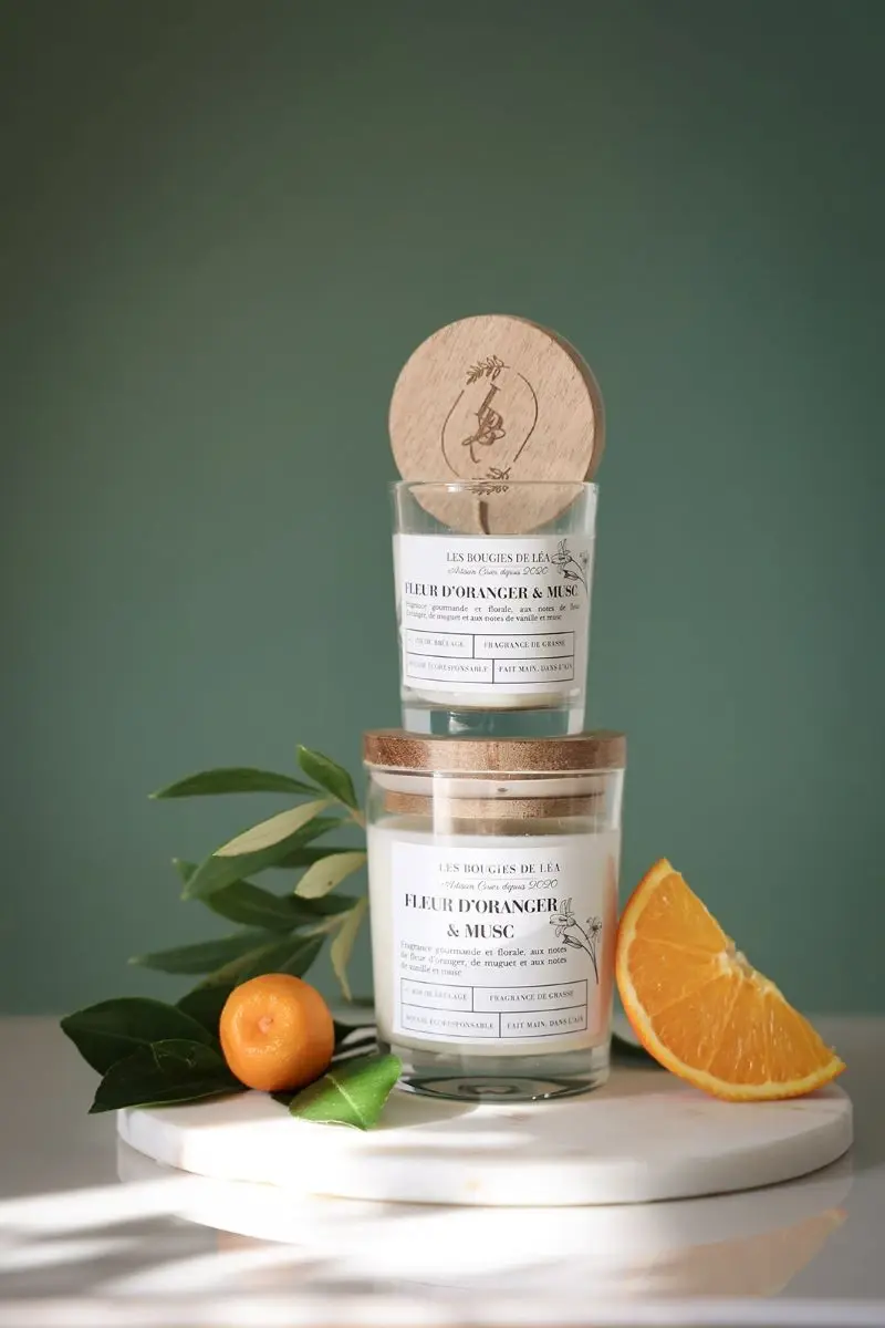 Bougies artisanales - Fait main - Made in France - Décorartion intérieur artisanale - Décoration bohème