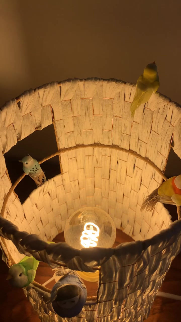 Thumbnail: Lampe Ronde à Poser - Lampe de chevet - Luminaire décoratif - Décoration chambre enfant - Fait main