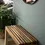 Miniature : Banc pour exterieur - Banc en bois - Banc decoratif - Assise en bois - Déco maison