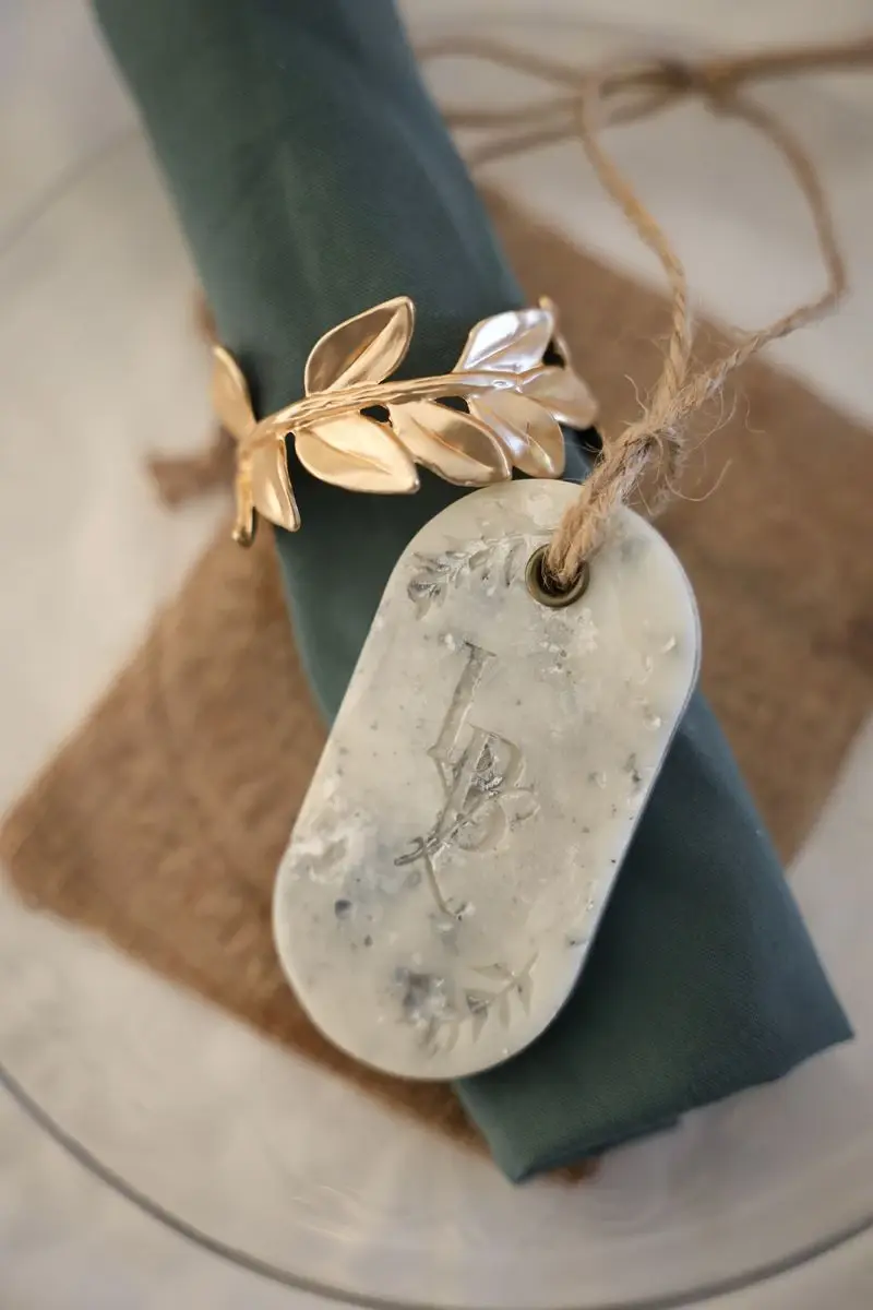 Suspension Parfumée Artisanale – Cire Végétale & Parfum de Grasse - Fait main