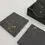 Miniature : Lot de 4 dessous de verre carré effet marbré noir et or - Dessous de verres decoratif - Deco Table – Art de la table