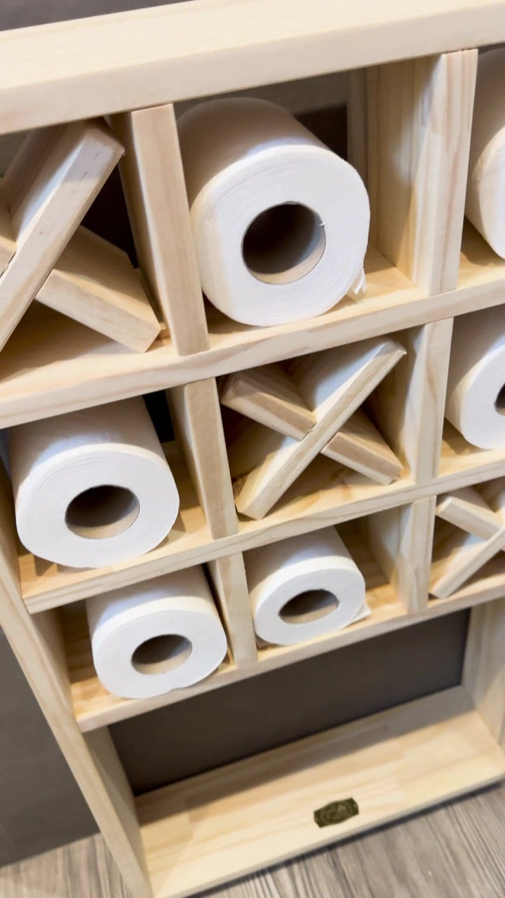 Thumbnail: L’étagère Morpion verticale – L’élégance artisanale au service de vos espaces - Fait main - Idées décos - Vidéo