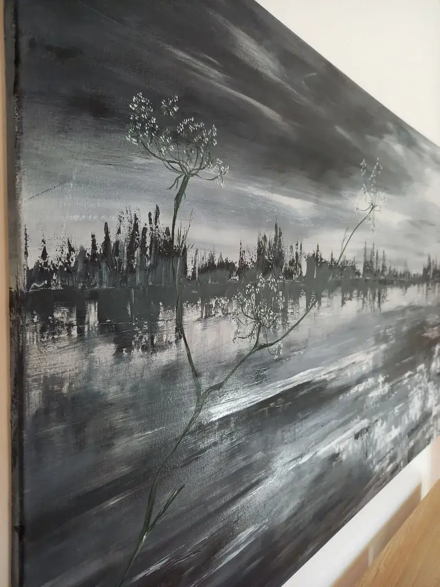 "Pensées nocturnes" – Murmures sur un miroir d’ombre - Fait main - Made in France - Vidéo bohème