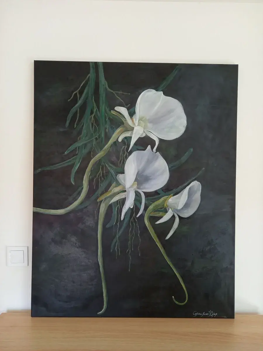 "Angraecum" – L’élégance suspendue - Fait main - Made in France - Home decoration boho