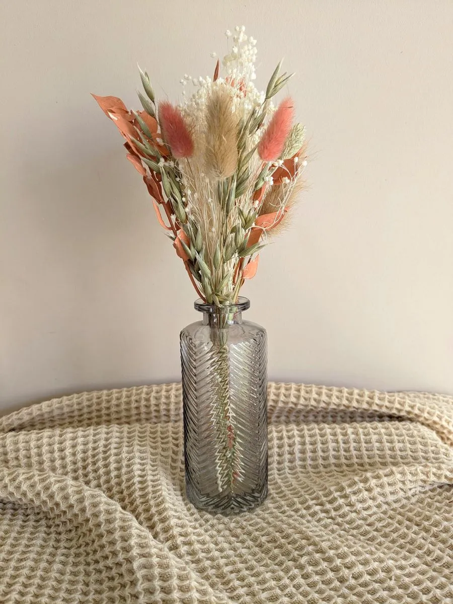 Petit Bouquet de Fleurs Séchées Naturelles Bohème - Décoration de Table - Fait main - Made in France