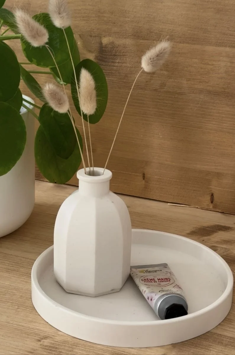 Vase Photophore Élégant - ANJA - Faiit main - Made in France - Déco bohème