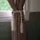 Thumbnail: Deux Attaches Rideaux en Macramé - Déco maison - Déco macramé - Ambiance bohème - Idées décos