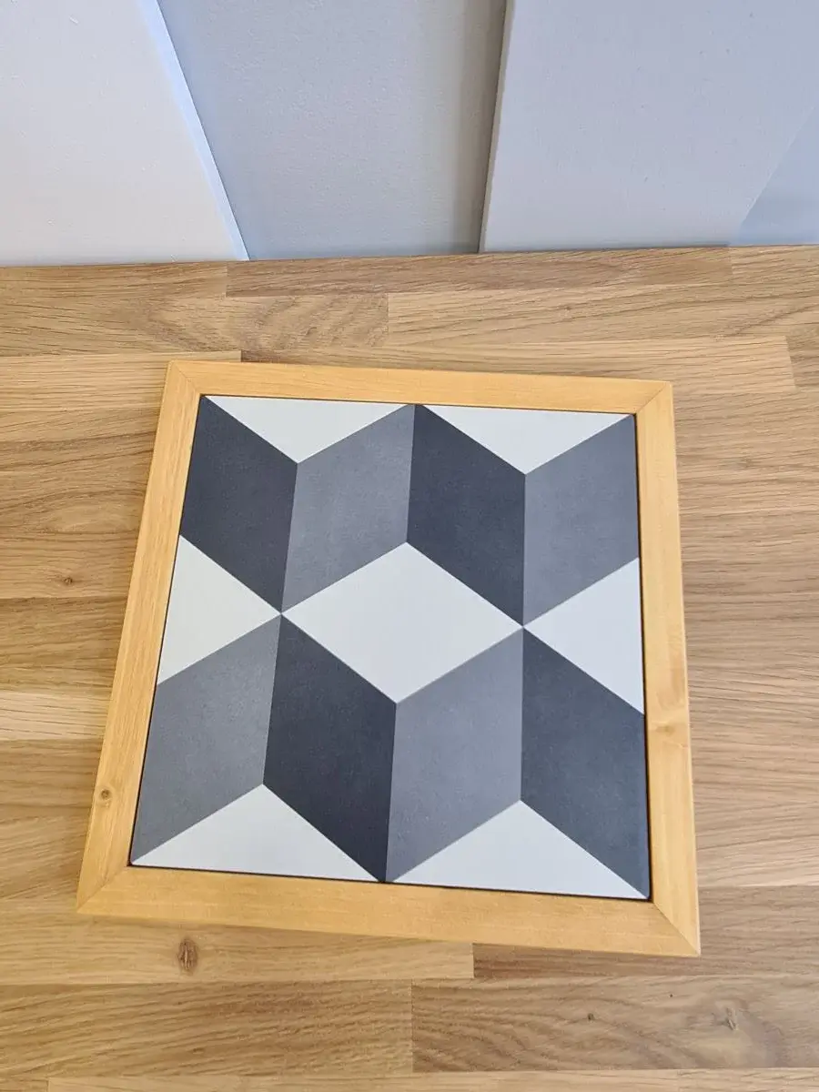 Thumbnail: Dessous de plat contour bois huilé  - Deco table - Deco cuisine - Art de la table - Wood art