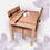 Thumbnail: Bok beige naturel - Table et Chaise à Manger en Rotin « Bok » - Chaise en Rotin - Table en Rotin - Décoration Salle à manger