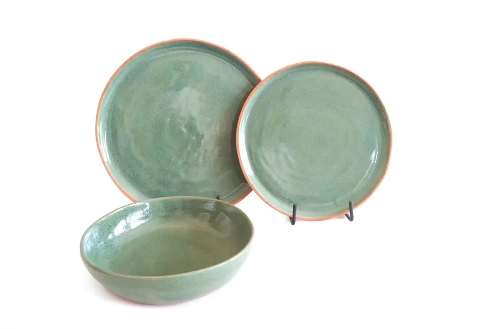 Thumbnail: Assiette Creuse en Céramique Sabi Sabi – Élégance et Authenticité - Fait main - Home décor