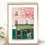 Miniature : Illustration Librairie Shakespeare & Co - L’emblématique librairie parisienne - Fait main - Made in France