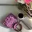 Miniature : Sac Macramé 'On the Go!' : Tendance et Fonctionnalité - Petit sac à main - Fait main pour les femmes