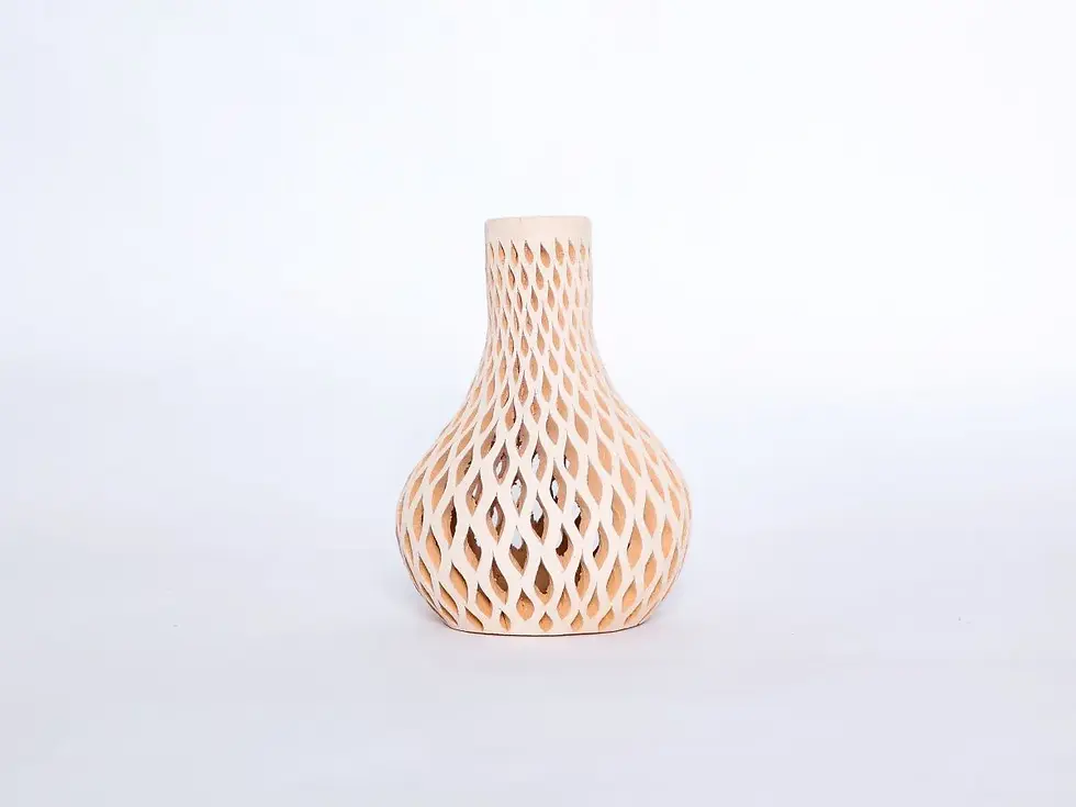 Miniature : Vase Bouteille Tlaloc – L’artisanat d’exception d’Oaxaca - Fait main - Made in Mexico - Déco bohème maison