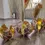 Miniature : Abat jour – Luminaire – Suspension luminaire – Grande lampe – Home deco – Motif fleurs - Boho