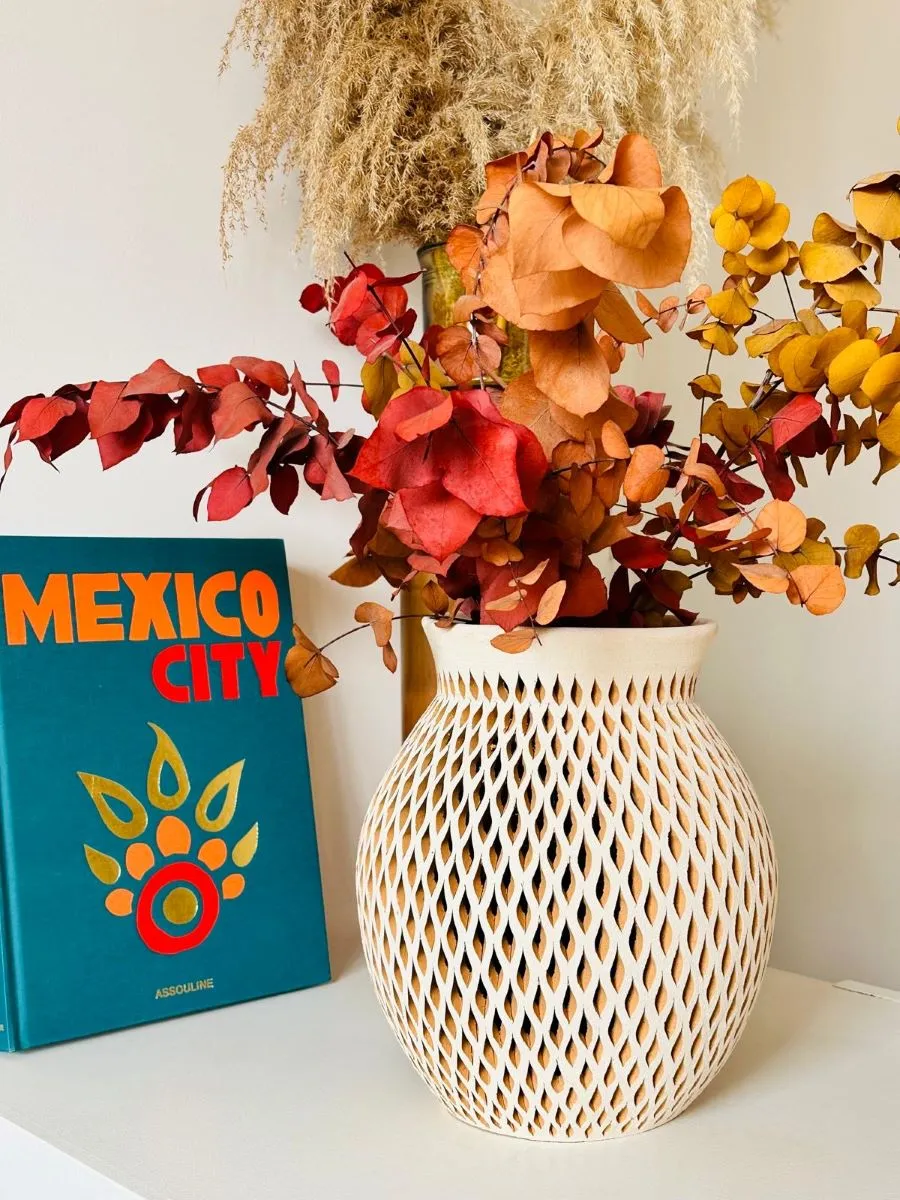 Vade décoratif - Fait main - Made in Mexico - Vase pour fleur - Art de la table