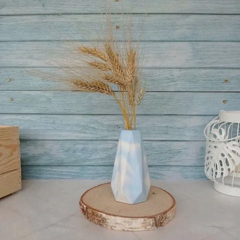 Soliflore en beton - Décoration Intérieur - Soliflore décoratif - Petite Décoration - fira