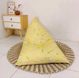 Grand pouf - Déco salon - Déco chambre - Décoration intérieur - Fait main - Made in bali