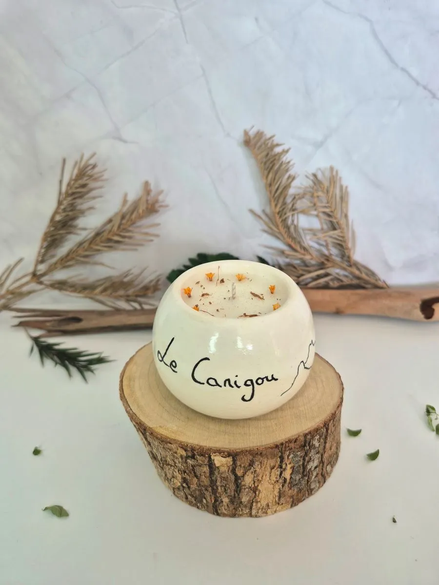 Bougies Artisanales Le Canigou – Parfums Naturels et Design Unique - Idées de cadeaux