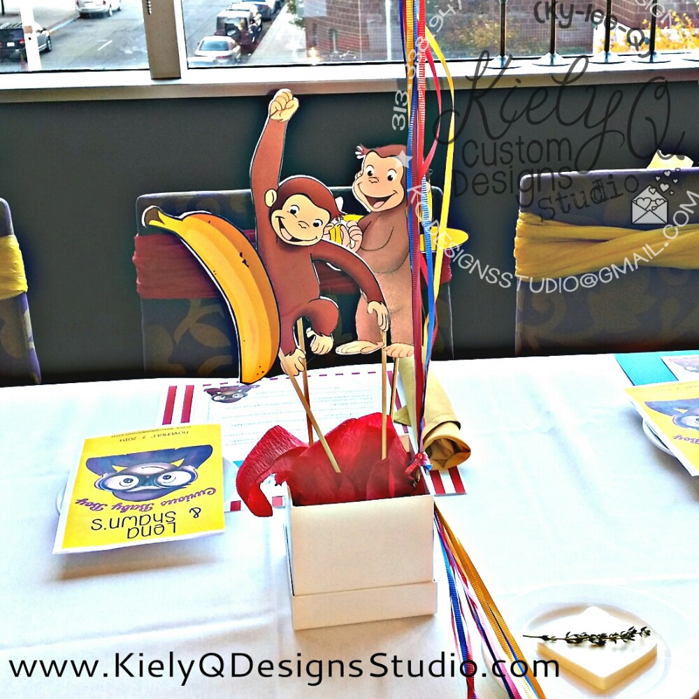 Curious George Centerpiece