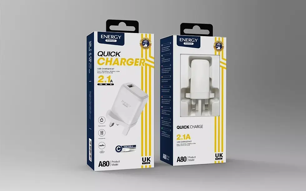 ENERGY QUICK CHARGER for Samsung S22 S23 S24 Ultra, Type C Connection