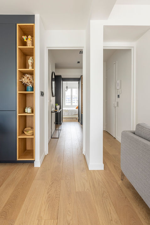 Rénovation appartement en étoile Boulogne
