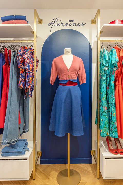concept retail mode femme Heroines Paris