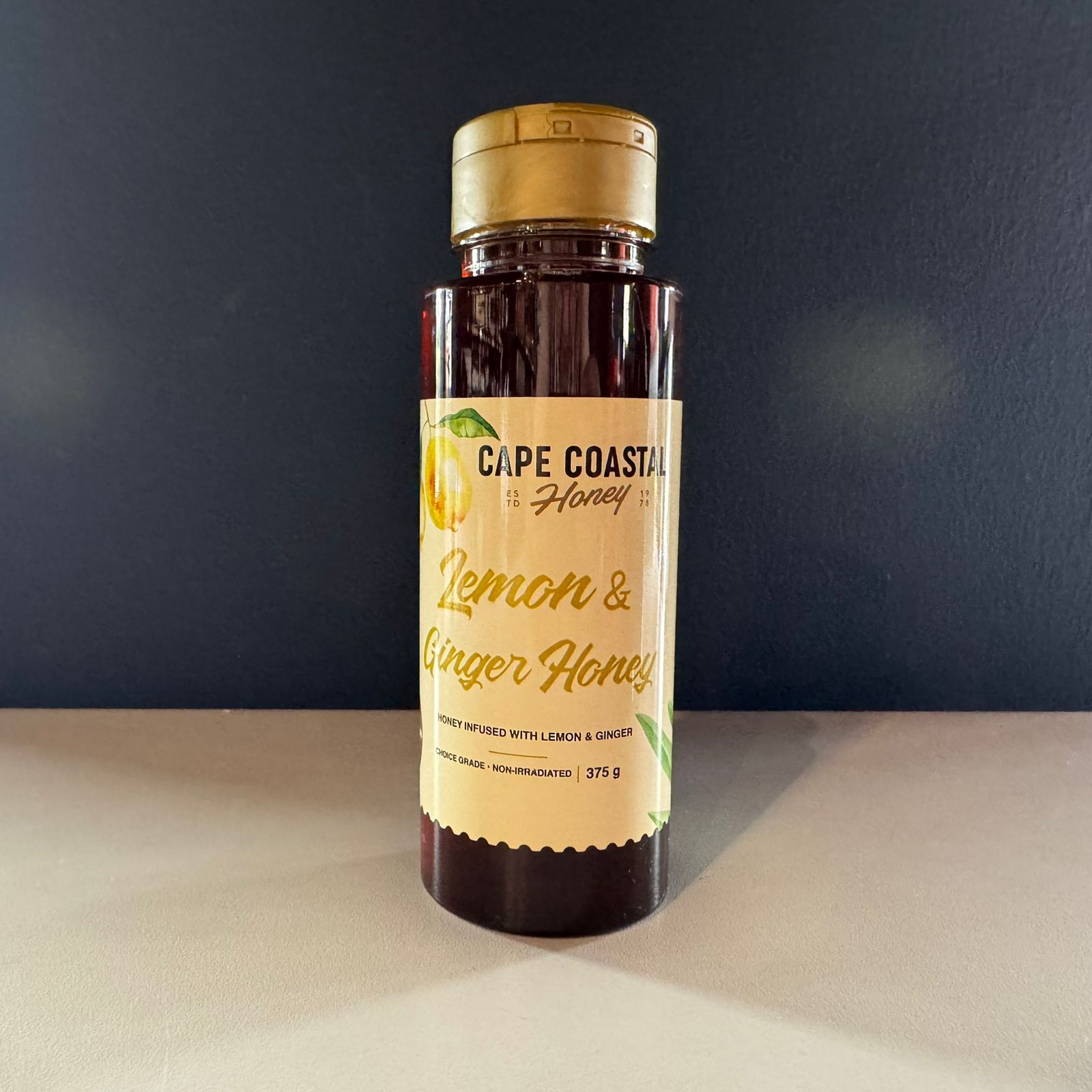 Cape Coastal Honey Honey Infused with Lemon & Ginger 375g